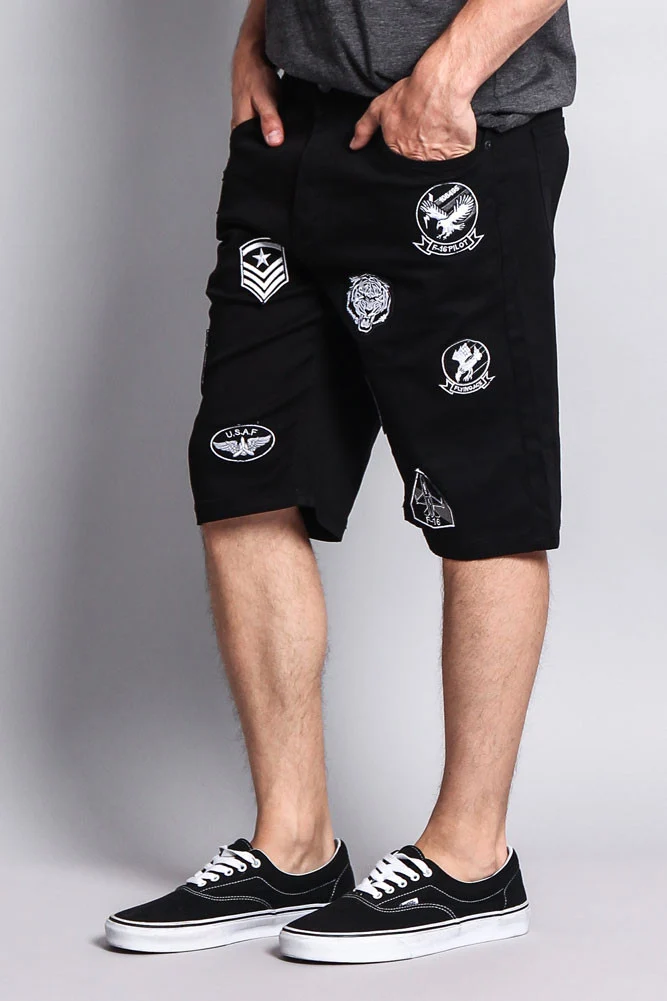 Patch Twill Shorts - Image 3