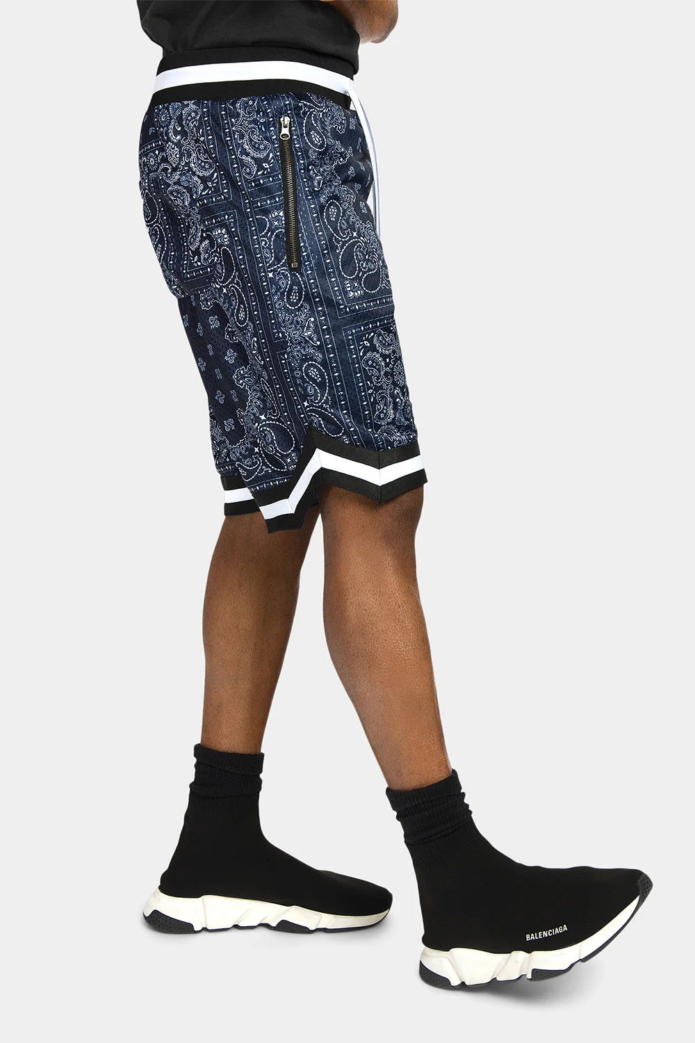 Pro Bandana Paisley Basketball Shorts - Image 10