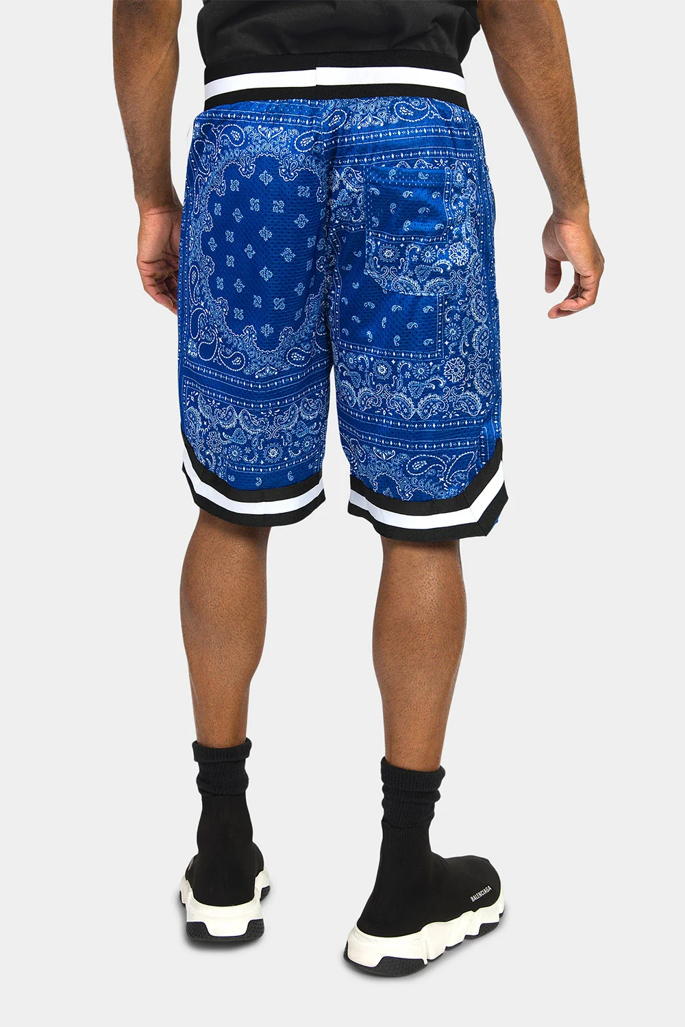 Pro Bandana Paisley Basketball Shorts - Image 14