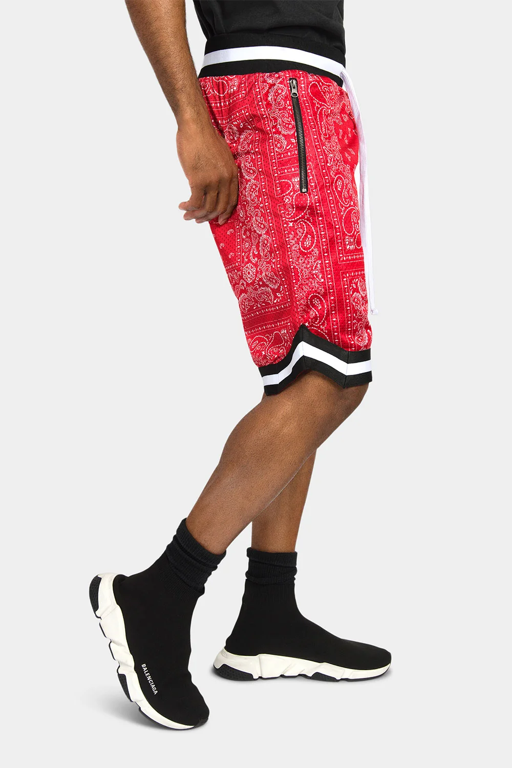 Pro Bandana Paisley Basketball Shorts - Image 20