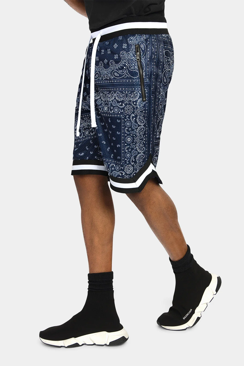 Pro Bandana Paisley Basketball Shorts - Image 8