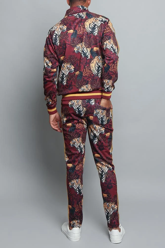 Royal Floral Tiger Track Suit - Image 18