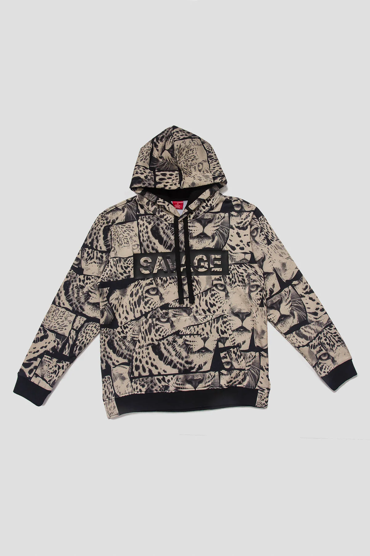 Savage Leopard Fleece Pullover - Image 14