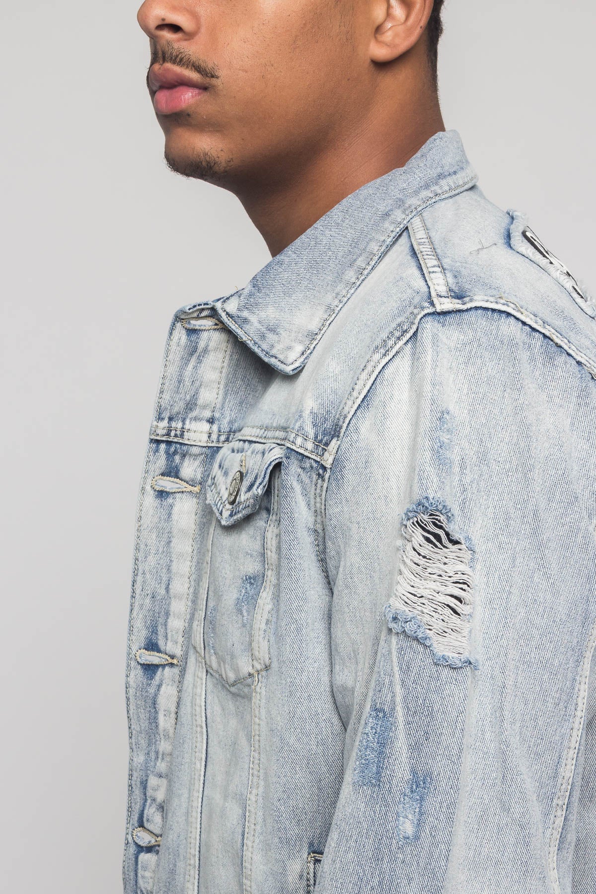 Savage Tiger Denim Jacket - Image 11