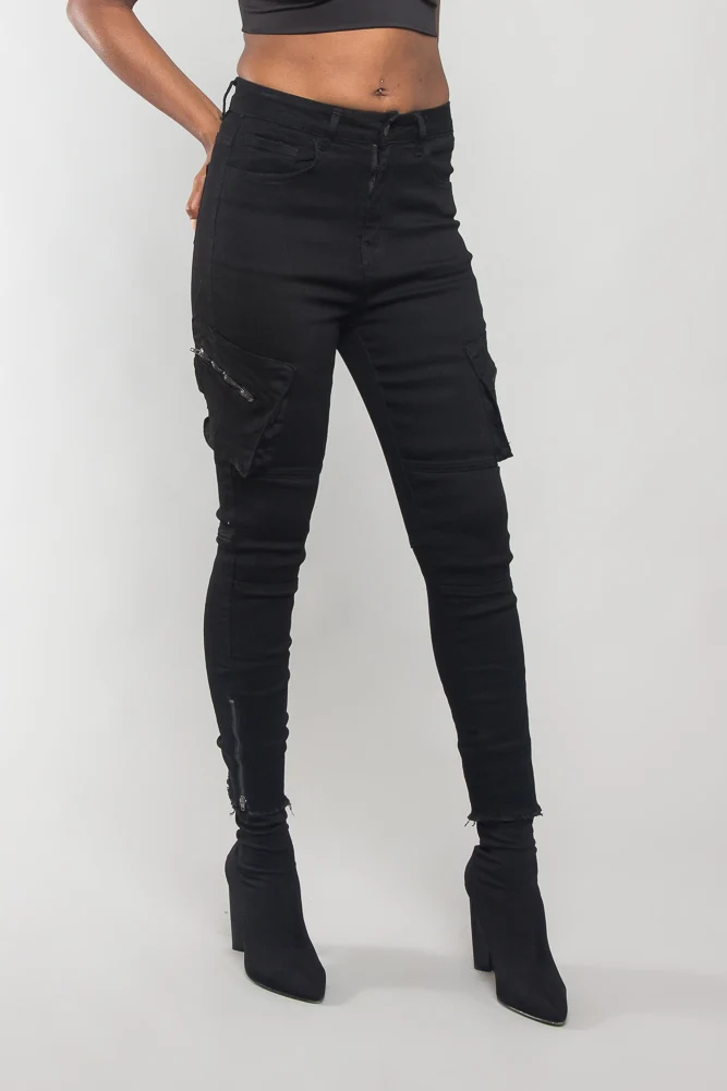 Skinny Cargo Pants - Image 11