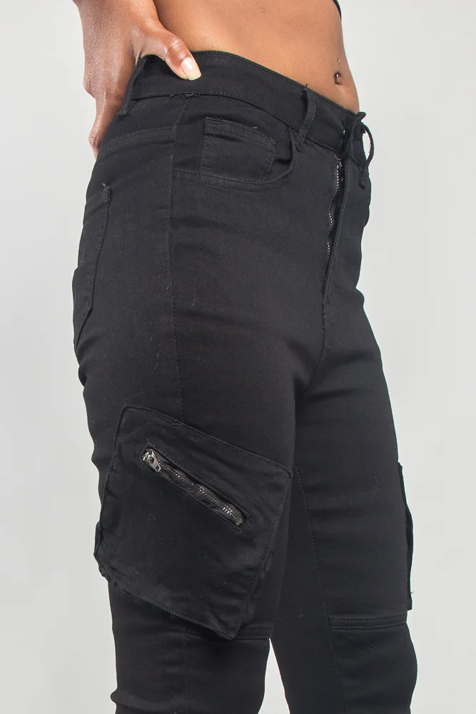 Skinny Cargo Pants - Image 12