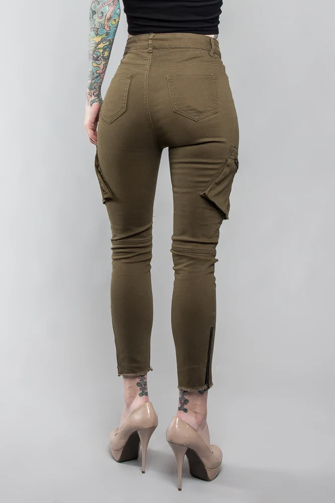 Skinny Cargo Pants - Image 3