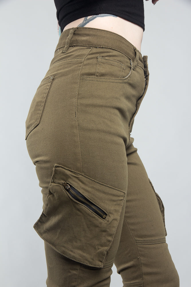 Skinny Cargo Pants - Image 5