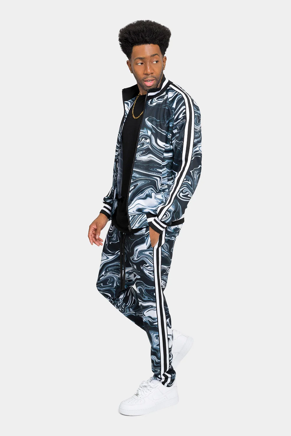 Smoky Marble Track Suit Set - Image 2
