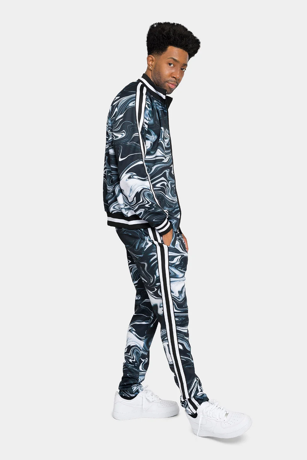 Smoky Marble Track Suit Set - Image 4