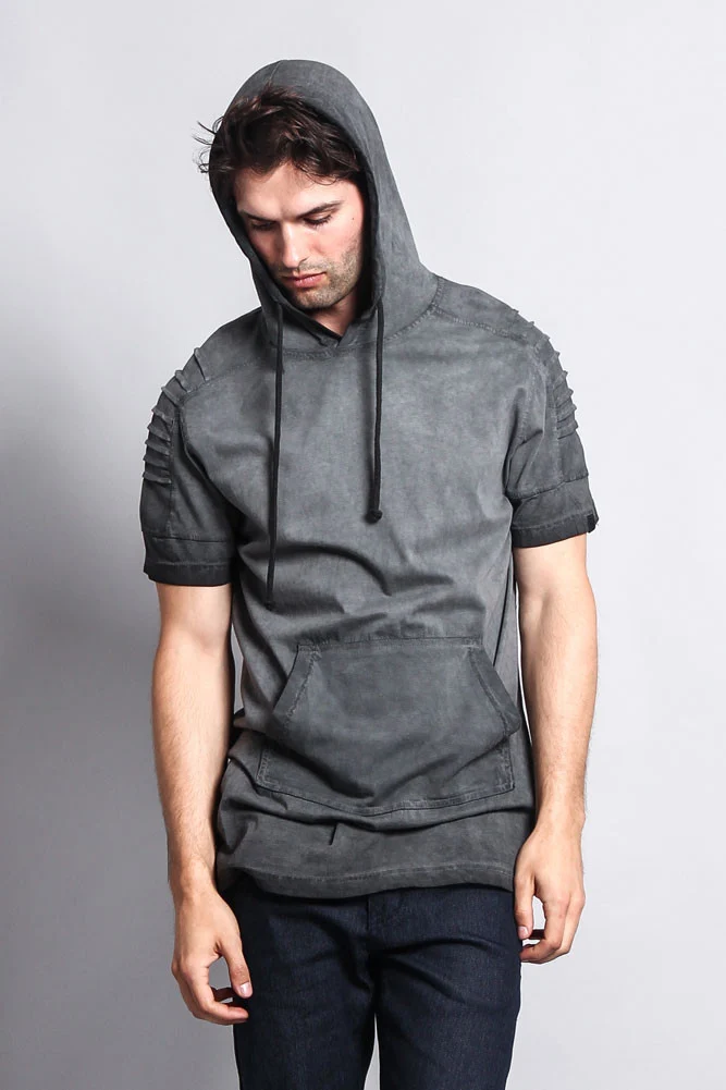 Surface Dyed Hooded T-Shirt - Image 6