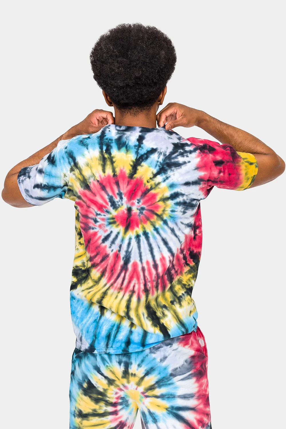 Swirl Tie Dye Cotton Shirt - Image 3