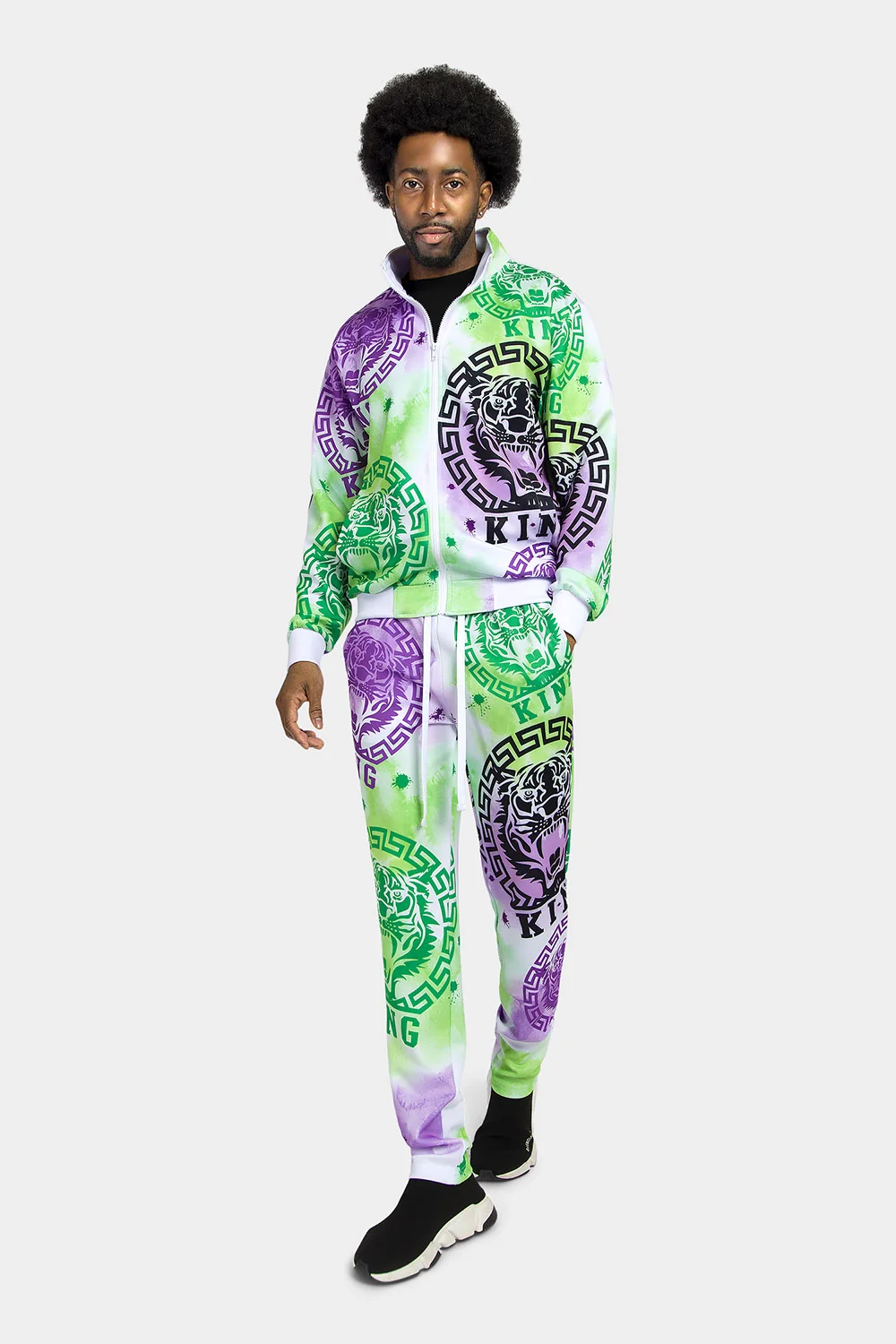 Tie Dye Tiger King Tracksuit - Image 11