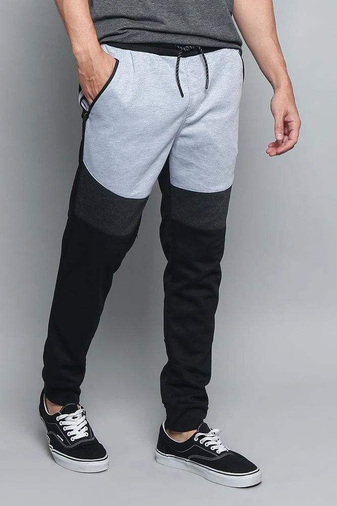 Tri Color Blocked Sweat Pants - Image 19