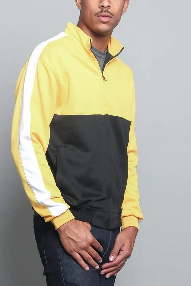 Tri-Colored Track Jacket - Image 9