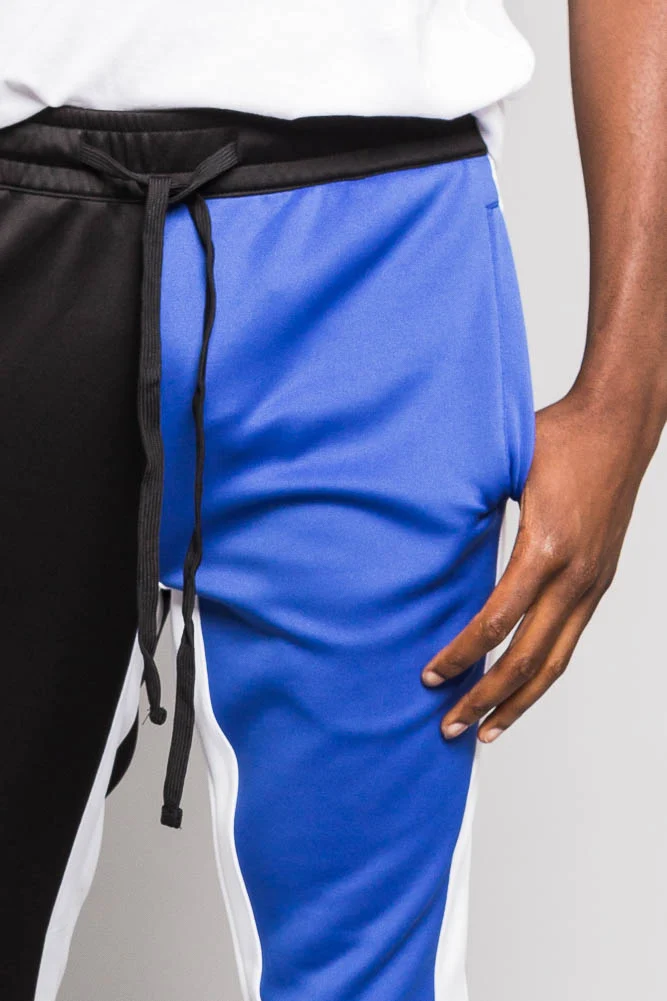 Two Tone Color Blocked Track Pants - Image 12