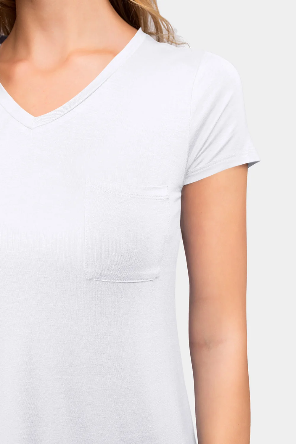 Essential V-Neck Jersey T-Shirt - Image 63