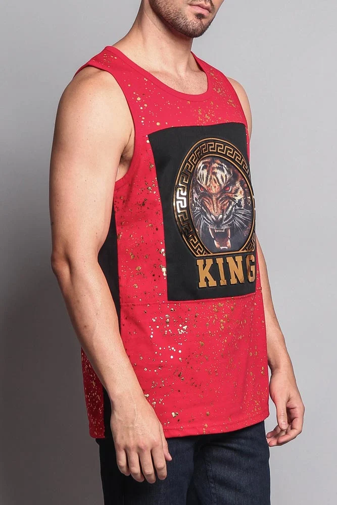 V Tiger King Tank Top - Image 20