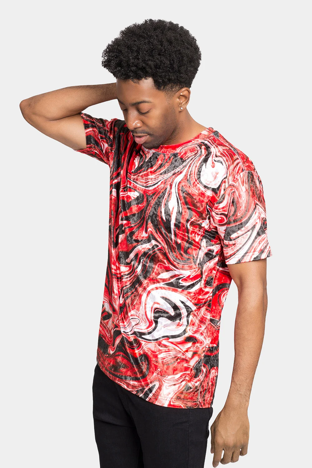 Velvet Marbled T-Shirts - Image 2