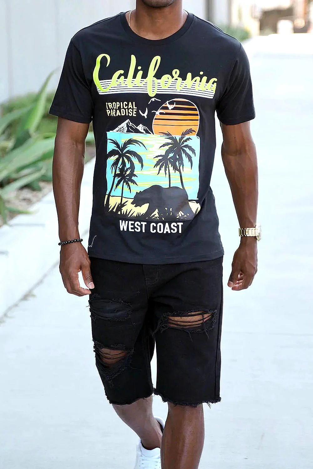 West Coast California Graphic T-Shirts - Image 2