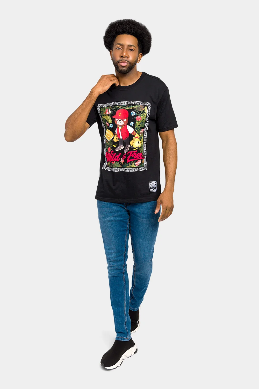 Wild and Free Bear T-Shirt - Image 5