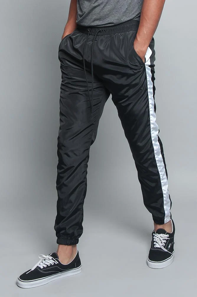 Striped Windbreaker Track Pants - Image 12