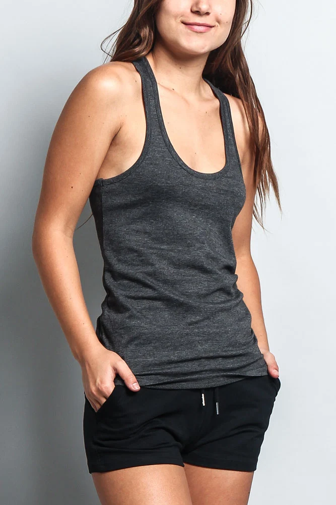 Women's Basic Solid Light Weight Tank Top (2-Pack) - Image 11