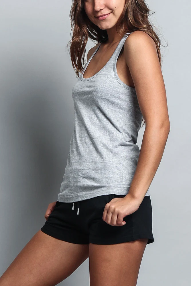 Women's Basic Solid Light Weight Tank Top (2-Pack) - Image 18