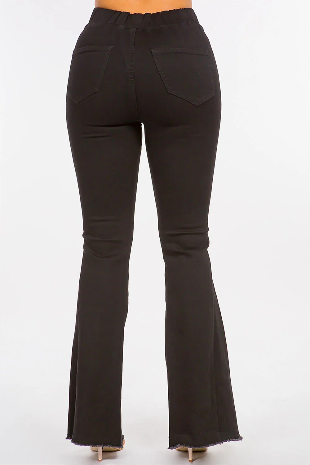 Women's High Rise Curvy Flare Jeans - Image 8