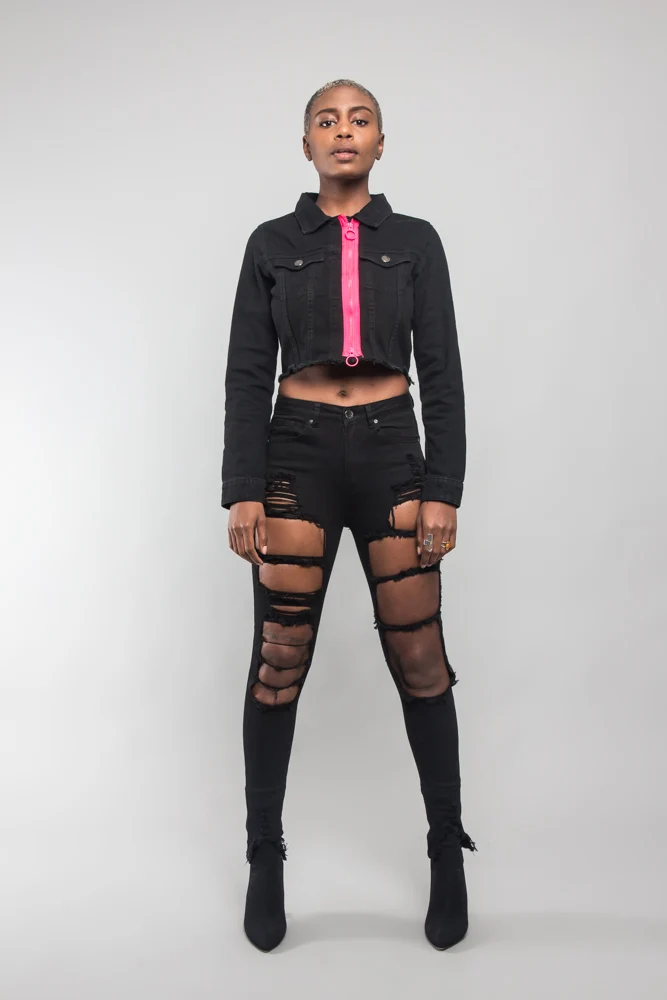 Zippered Accent Jacket - Image 6